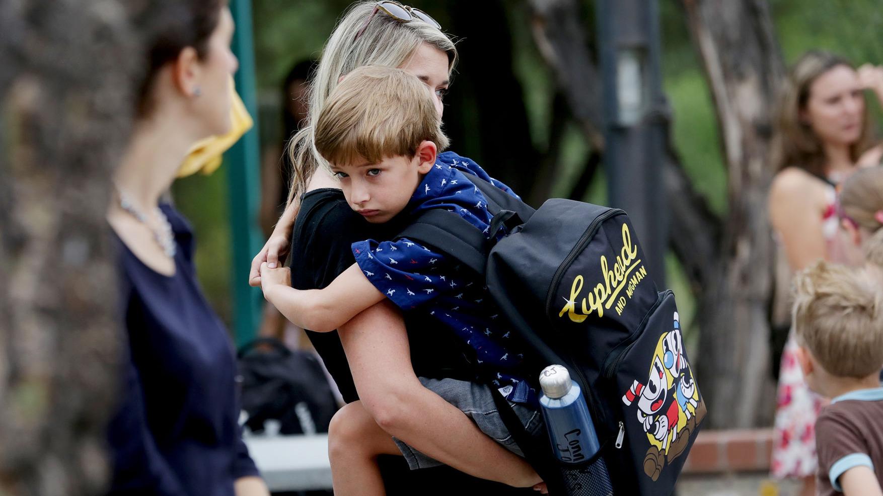 First day of school at Canyon View Elementary
